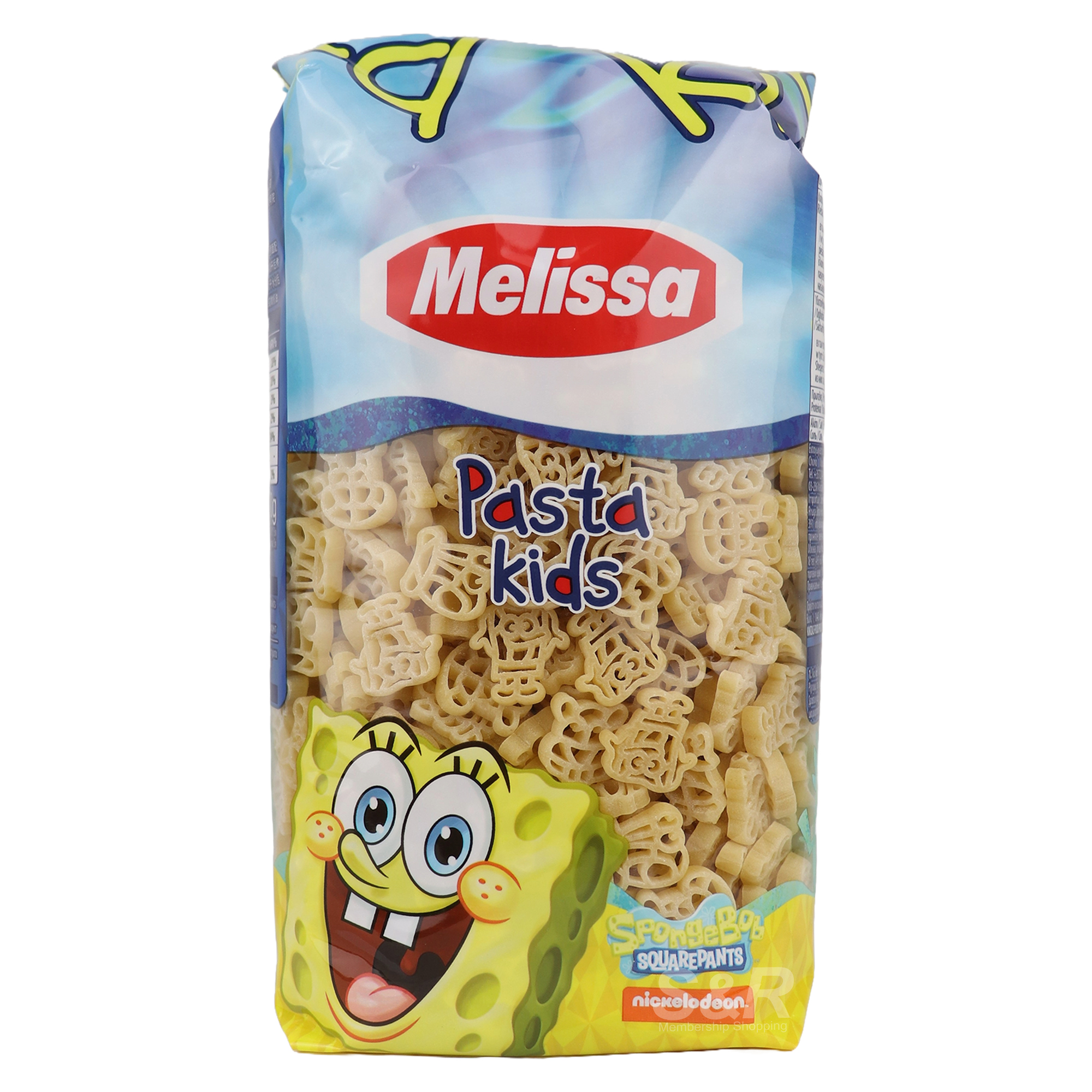 Melissa Nickelodeon Spongebob Squarepants Kids Pasta 500g